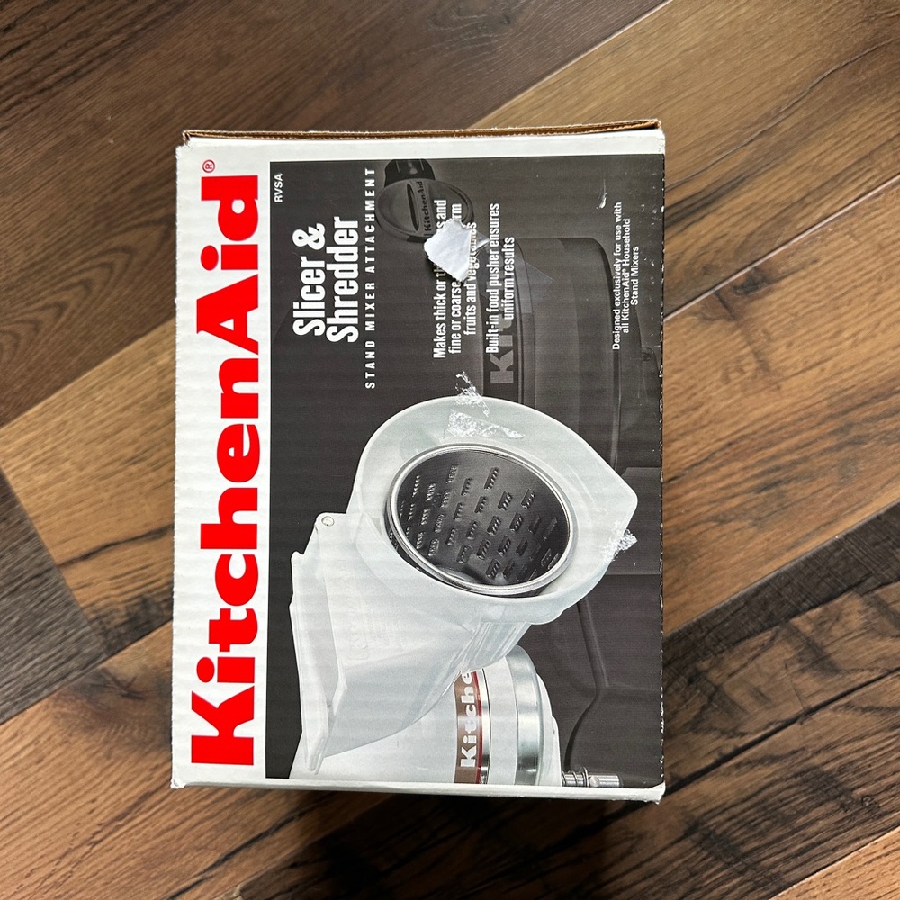KitchenAid White Slicer & Shredder Set